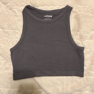 Garage Halter Crop Top